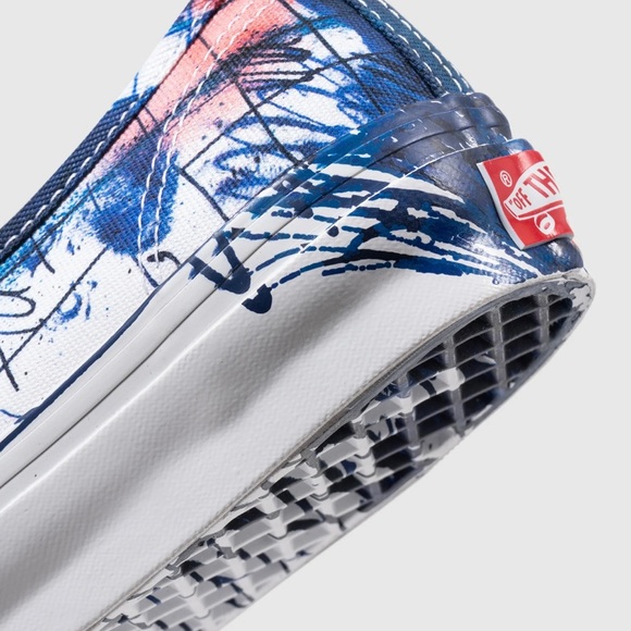 VANS Og Authentic Lx Connor Tingley True White-Blue VN0A4BV961P Men Us7 - Picture 6 of 11